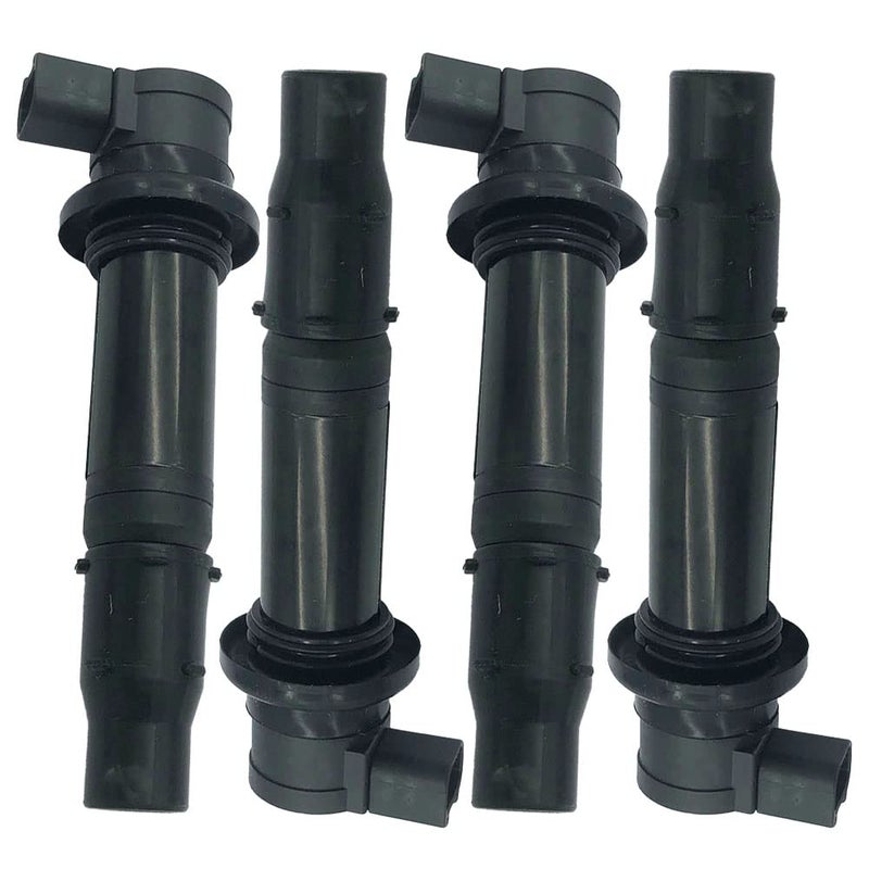 Germban F6T558 4PCS Ignition Coils Replacement for Yamaha 2006-2014 FZ1 2015 FZS1 2009-2016 Vmax 1700 2002-2006 YZF-R1 2003-2007 YZF-R6 2006-2009 YZF-R6S 5VY-82310-00-00 2C0-82310-00-00 - Image 2